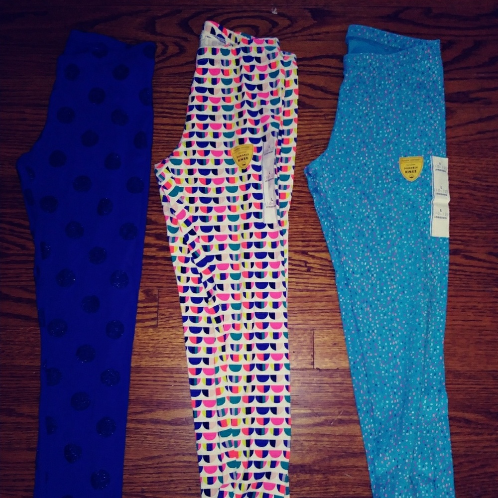 Cat and Jack 3 pairs of leggings